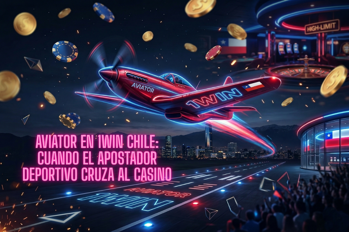 Aviator en 1win Chile: Cuando el apostador deportivo cruza al casino